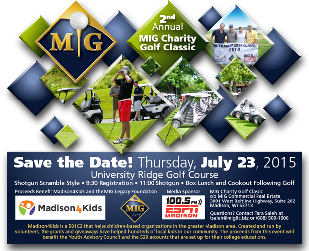 Save the Date for a Great Golfing Event!